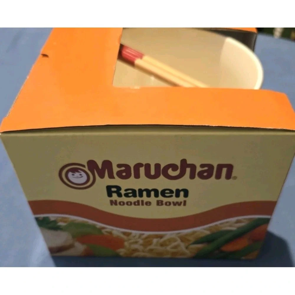 Maruchan Romen Noodle Bowl With  Chopsticks New